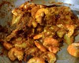 পটল ও আলু দিয়ে চিংড়ি মাছের ঝোল(potol o aloo diye chingri macher jhol recipe in Bengali) রেসিপির ধাপ 7 ছবি