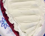 A picture of step 6 of Microwave Red velvet cake 2021.