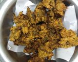 A picture of step 5 of Crunchy Arbi patta pakoda Aloo patra pakoda.