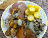 Foto langkah ke 1 dari resep Mix Seafood Saus Singapur.