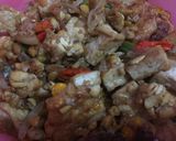 Foto langkah ke 5 dari resep Tumis Ampal Tatem (Jagung, Tahu, Tempe) - (Diet with Olive Oil).