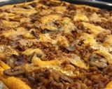 Foto del paso 7 de la receta: Hojaldre de Champiñones, Carne Picada Criolla, Hígado y Queso de Cabra