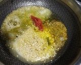 A picture of step 2 of Cluster beans dry sabji.