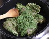 Une image de l'étape 13 de Poulet épicé à l indienne aux cacahuètes, gingembre et coriandre.