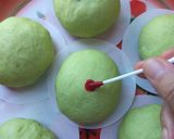 Foto langkah ke 6 dari resep Bakpao Kapas Pandan.