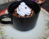 A picture of step 4 of Chocolate Mug cake.