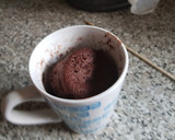 Foto del paso 2 de la receta: Mug cake de Chocolate (con masa sobrante de bizcocho)