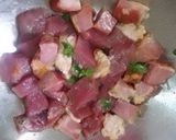 Foto del paso 4 de la receta: Brochetas de res y tocino 🍢🐷