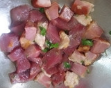 Foto del paso 4 de la receta: Brochetas de res y tocino 🍢🐷
