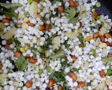 A picture of step 5 of Sabudana khichdi.