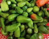 A picture of step 1 of Freezed Green Chilli Cubes.