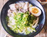 鹽漬豬肉烏龍湯麵的食譜步驟7照片