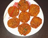A picture of step 5 of Valaipoo Vadai / Banana Blossoms Vadai.
