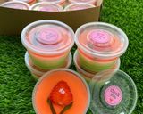 Foto langkah ke 6 dari resep Puding susu melon strawberry.