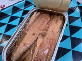 Mini bocadillo integral de melva preparada