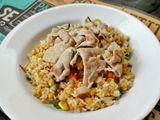ข้าวผัดหมูชาบู