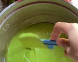 Foto langkah ke 5 dari resep Bolu Pandan Keju Kukus.