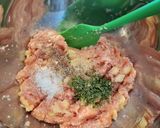 Foto del paso 4 de la receta Hamburguesa de pollo y lacón