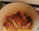 Merguez Sausage and Cumin Lentils with Dandelion Greens recipe step 3 photo