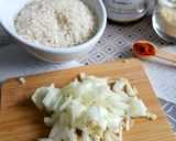 Une image de l'étape 1 de Risotto Curry & Épinards !!.