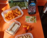Foto del paso 1 de la receta: Ensalada templada y otoñal de tofu