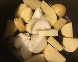 A picture of step 1 of California Farm Hot Lightning Apple Potato Mash.