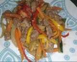Foto del paso 11 de la receta: Wok de verduras con carne de res