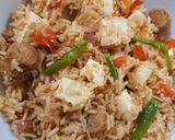 प्रोटीन रिच पुलाव(Protein rich pulao recipe in hindi) रेसिपी चरण 3 फोटो