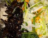 Vegetables Japchae (Korean Stir Fried Glass Noodles) langkah memasak 8 foto
