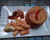 Foto langkah ke 4 dari resep Nasi goreng kacang mede simple #tantanganakhirtahun#masakditahunbaru.