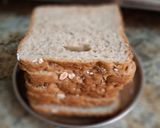 A picture of step 1 of Multigrain bread upma.