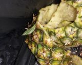 A picture of step 1 of Pineapple and cucumber #hubbyfavouritedish.