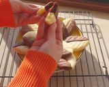 عکس مرحله 4 از دستور کوکی دورنگ یا کوکی برگی 🍂