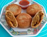 A picture of step 12 of Wheat Flour Vegetable Stuffed Buns.