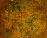 A picture of step 3 of Malai matar.