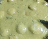 A picture of step 9 of Urad dal Kadhi.