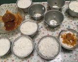 Foto langkah ke 2 dari resep Kue Dongkal mini / Kue Berkel (kue beras & kelapa isi gula merah).