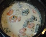 A picture of step 4 of Cheesy Cream Sauce (With Simple Gnocchi).