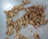 A picture of step 5 of Cream of Mushroom Soup.