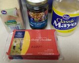 A picture of step 1 of Jalapeño Cheese Spread.
