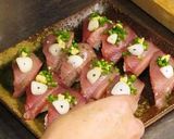 A picture of step 5 of Bonito Nigiri Sushi.