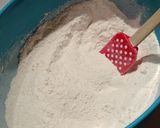 A picture of step 2 of Coca-Cola Cake.