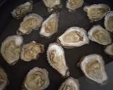 A picture of step 1 of Baked oysters#15minsorlesscooking#jikonichallenge.