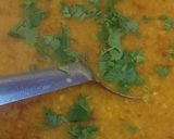 A picture of step 4 of Toor daal.
