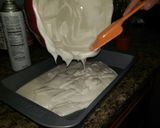A picture of step 4 of Big Red Cake Texas Style.