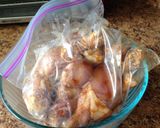 A picture of step 1 of Date Syrup BBQ Chicken.