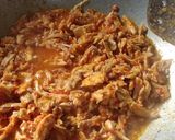 Foto langkah ke 3 dari resep Nasi bakar ayam suir pedas.