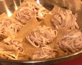 A picture of step 6 of Chewy Taro Shredded Cake.
