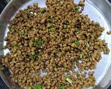 A picture of step 3 of Mung paratha (no onion no garlic).