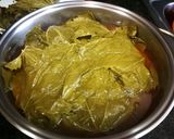Foto del paso 11 de la receta: Hojas de parra rellenas con mix de carne y arroz Bomba